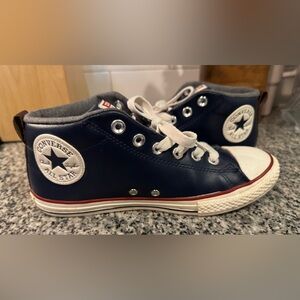 Converse Kids' Navy High-Top Sneakers